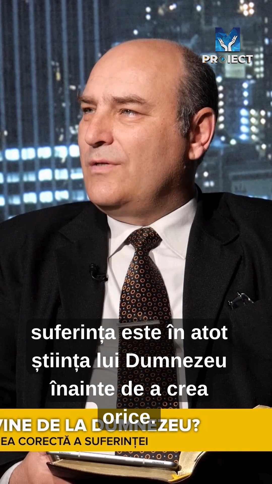 Un paradox profund: Dumnezeu, în atotștiința Sa, a prevăzut păcatul și durerea, dar a ales totuși să creeze omul. Află legătura dintre liberul arbitru și planul divin inițial.
#creatie #liberarbitru #teologie #shorts
👉 Descoperă cum se îmbină iubirea lui Dumnezeu cu libertatea noastră de alegere. Detalii în emisiunea completă pe canalul nostru de Youtube ProiectM.