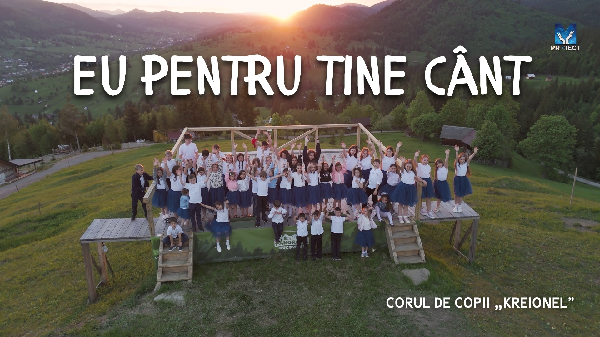 Ascultă Corul de copii „Kreionel” cântând „Eu pentru Tine cânt” ÎN PREMIERĂ de la ora 20 aici: https://youtu.be/FBVI4Cbw21I